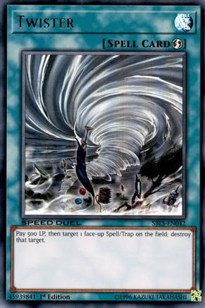 Twister (SBLS-EN042) - Speed Duel: Arena of Lost Souls 1st Edition - Premium Yugioh Single from Konami - Just $2.05! Shop now at Game Crave Tournament Store