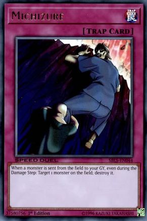 Michizure (SBLS-EN044) - Speed Duel: Arena of Lost Souls 1st Edition - Premium Yugioh Single from Konami - Just $0.61! Shop now at Game Crave Tournament Store