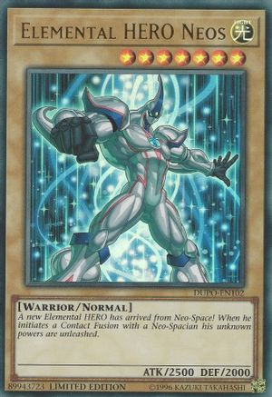 Elemental HERO Neos (DUPO-EN102) - Duel Power Limited - Premium Yugioh Single from Konami - Just $0.31! Shop now at Game Crave Tournament Store