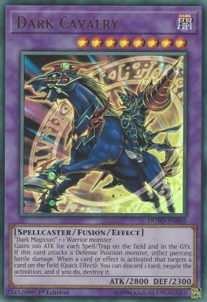 Dark Cavalry (DUPO-EN002) - Duel Power Unlimited - Premium Yugioh Single from Konami - Just $2.60! Shop now at Game Crave Tournament Store