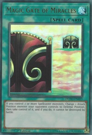 Magic Gate of Miracles (DUPO-EN019) - Duel Power 1st Edition - Premium Yugioh Single from Konami - Just $0.08! Shop now at Game Crave Tournament Store
