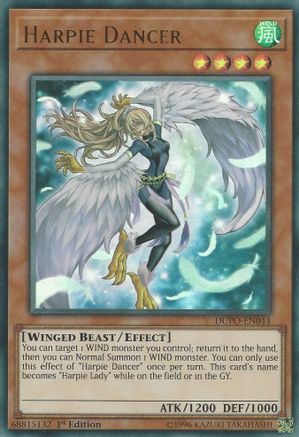Harpie Dancer (DUPO-EN044) - Duel Power Unlimited - Premium Yugioh Single from Konami - Just $0.39! Shop now at Game Crave Tournament Store
