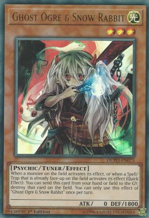 Ghost Ogre & Snow Rabbit (DUPO-EN075) - Duel Power Unlimited - Premium Yugioh Single from Konami - Just $0.92! Shop now at Game Crave Tournament Store