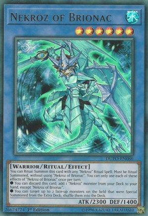 Nekroz of Brionac (DUPO-EN086) - Duel Power Unlimited - Premium Yugioh Single from Konami - Just $0.94! Shop now at Game Crave Tournament Store