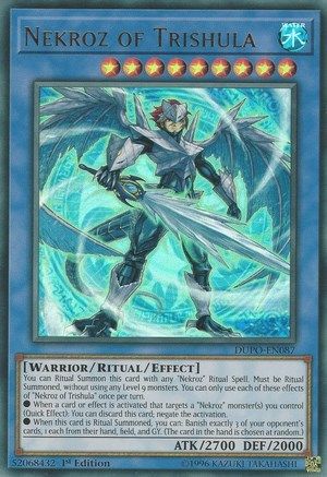 Nekroz of Trishula (DUPO-EN087) - Duel Power Unlimited - Premium Yugioh Single from Konami - Just $0.51! Shop now at Game Crave Tournament Store