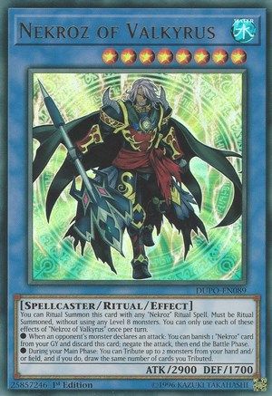 Nekroz of Valkyrus (DUPO-EN089) - Duel Power Unlimited - Premium Yugioh Single from Konami - Just $0.52! Shop now at Game Crave Tournament Store