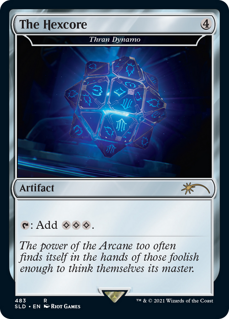 Thran Dynamo (SLD-483) - Secret Lair Drop / The Hexcore Foil - Premium MTG Single from Wizards of the Coast - Just $2.42! Shop now at Game Crave Tournament Store
