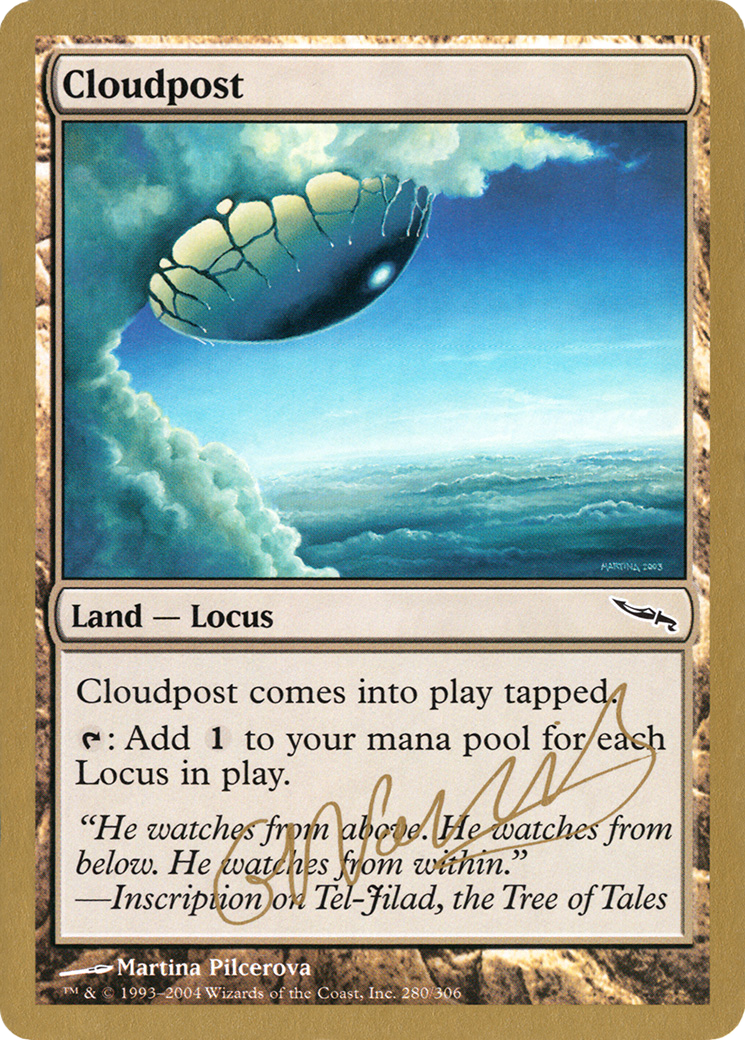 Cloudpost (WC04-GN280) - World Championship Decks 2004 - Premium MTG Single from Wizards of the Coast - Just $0.24! Shop now at Game Crave Tournament Store