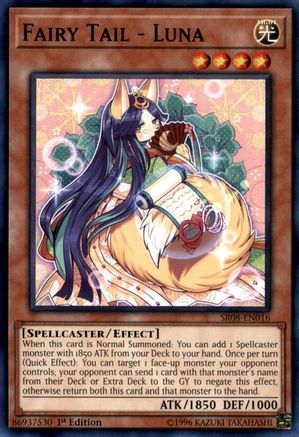 Fairy Tail - Luna (SR08-EN016) - Structure Deck: Order of the Spellcasters 1st Edition - Premium Yugioh Single from Konami - Just $0.25! Shop now at Game Crave Tournament Store