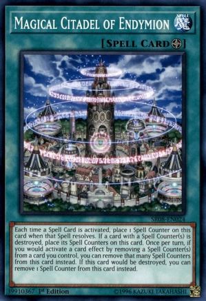 Magical Citadel of Endymion (SR08-EN024) - Structure Deck: Order of the Spellcasters 1st Edition - Premium Yugioh Single from Konami - Just $0.28! Shop now at Game Crave Tournament Store