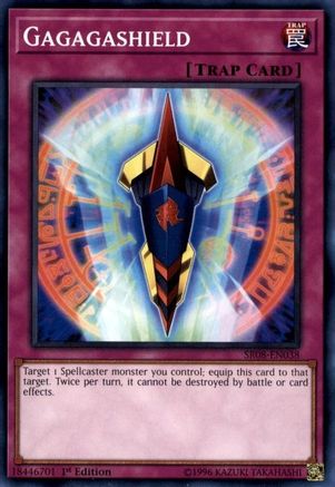 Gagagashield (SR08-EN038) - Structure Deck: Order of the Spellcasters 1st Edition - Premium Yugioh Single from Konami - Just $0.25! Shop now at Game Crave Tournament Store