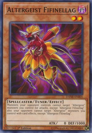 Altergeist Fifinellag (DANE-EN005) - Dark Neostorm 1st Edition - Premium Yugioh Single from Konami - Just $0.13! Shop now at Game Crave Tournament Store