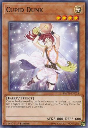Cupid Dunk (DANE-EN028) - Dark Neostorm Unlimited - Premium Yugioh Single from Konami - Just $0.25! Shop now at Game Crave Tournament Store