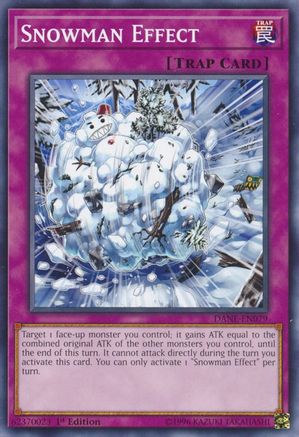 Snowman Effect (DANE-EN079) - Dark Neostorm 1st Edition - Premium Yugioh Single from Konami - Just $0.25! Shop now at Game Crave Tournament Store