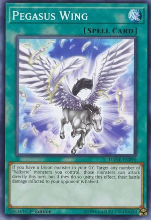 Pegasus Wing (DANE-EN090) - Dark Neostorm 1st Edition - Premium Yugioh Single from Konami - Just $0.08! Shop now at Game Crave Tournament Store