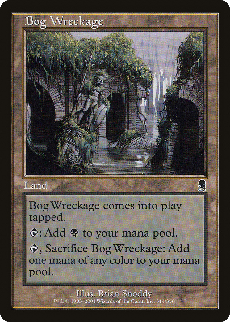 Bog Wreckage (ODY-314) - Odyssey - Premium MTG Single from Wizards of the Coast - Just $0.08! Shop now at Game Crave Tournament Store