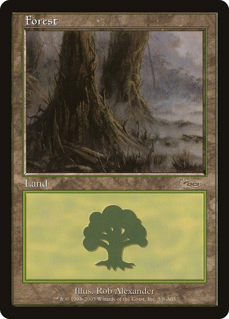 Forest (PAL03-005) - Arena League 2003 - Premium MTG Single from Wizards of the Coast - Just $4.20! Shop now at Game Crave Tournament Store