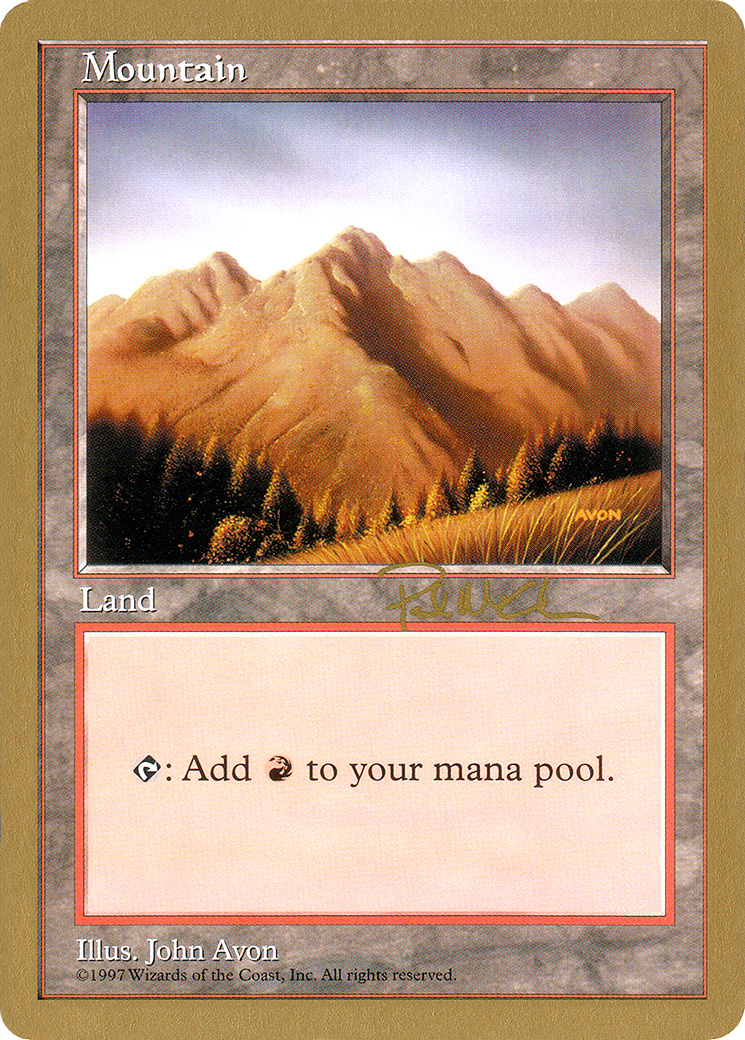 Mountain (WC97-PM444) - World Championship Decks 1997 - Premium MTG Single from Wizards of the Coast - Just $1.20! Shop now at Game Crave Tournament Store