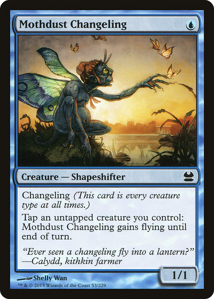 Mothdust Changeling (MMA-053) - Modern Masters - Premium MTG Single from Wizards of the Coast - Just $0.52! Shop now at Game Crave Tournament Store
