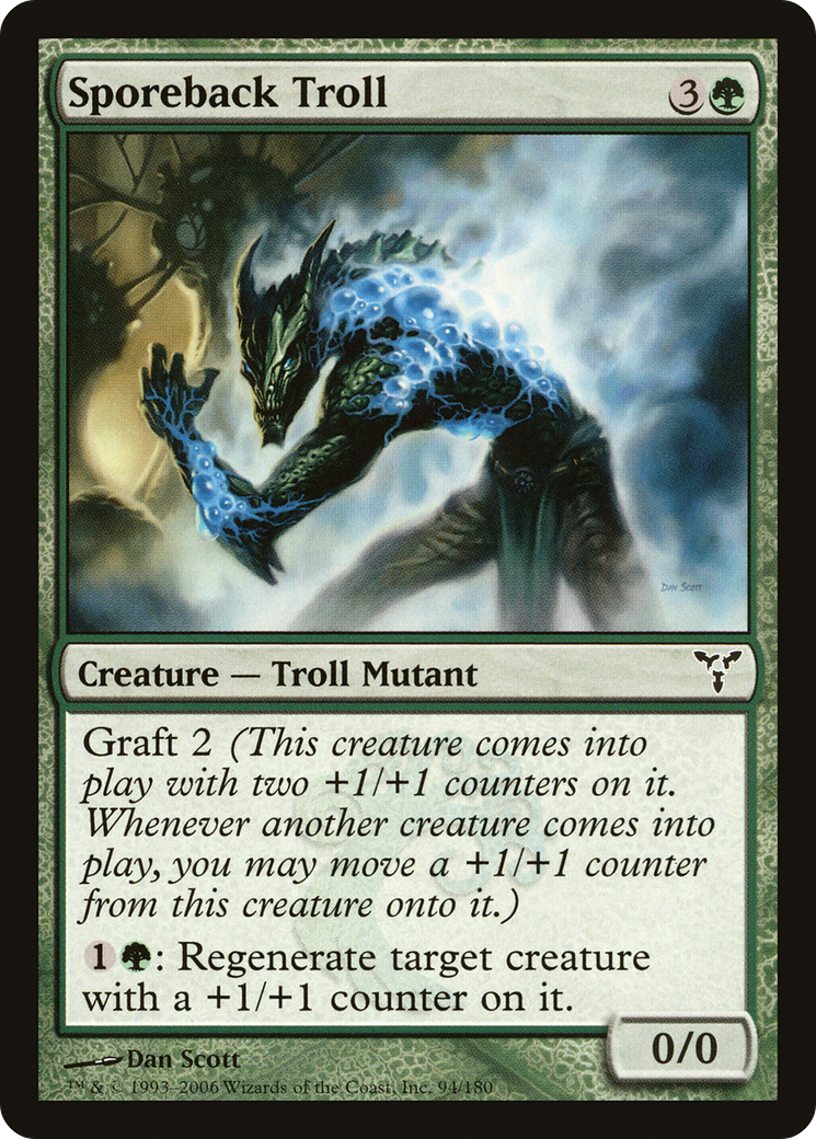 Sporeback Troll (DIS-094) - Dissension Foil - Premium MTG Single from Wizards of the Coast - Just $0.45! Shop now at Game Crave Tournament Store