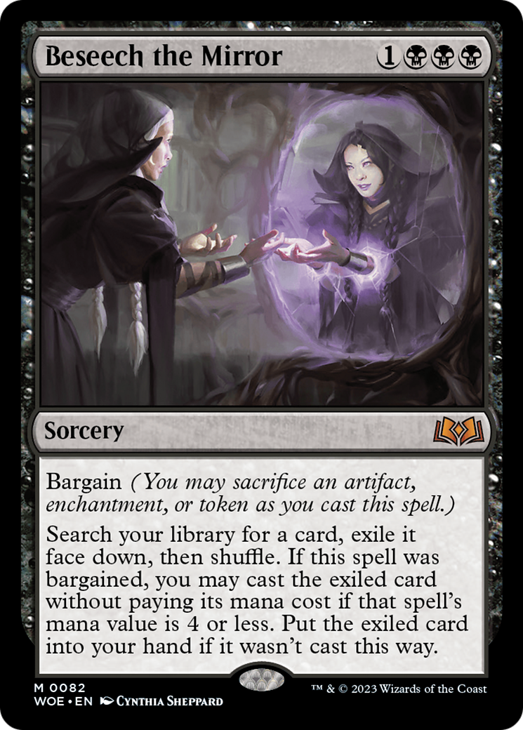 Beseech the Mirror (WOE-082) - Wilds of Eldraine - Premium MTG Single from Wizards of the Coast - Just $2.65! Shop now at Game Crave Tournament Store
