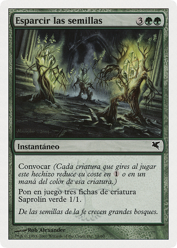 Scatter the Seeds (PSAL-J18) - Salvat 2005 - Premium MTG Single from Wizards of the Coast - Just $0! Shop now at Game Crave Tournament Store