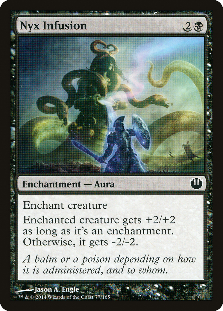 Nyx Infusion (JOU-077) - Journey into Nyx Foil - Premium MTG Single from Wizards of the Coast - Just $0.25! Shop now at Game Crave Tournament Store