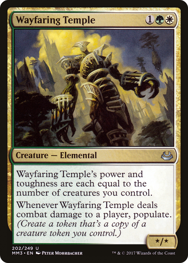 Wayfaring Temple (MM3-202) - Modern Masters 2017 - Premium MTG Single from Wizards of the Coast - Just $0.08! Shop now at Game Crave Tournament Store