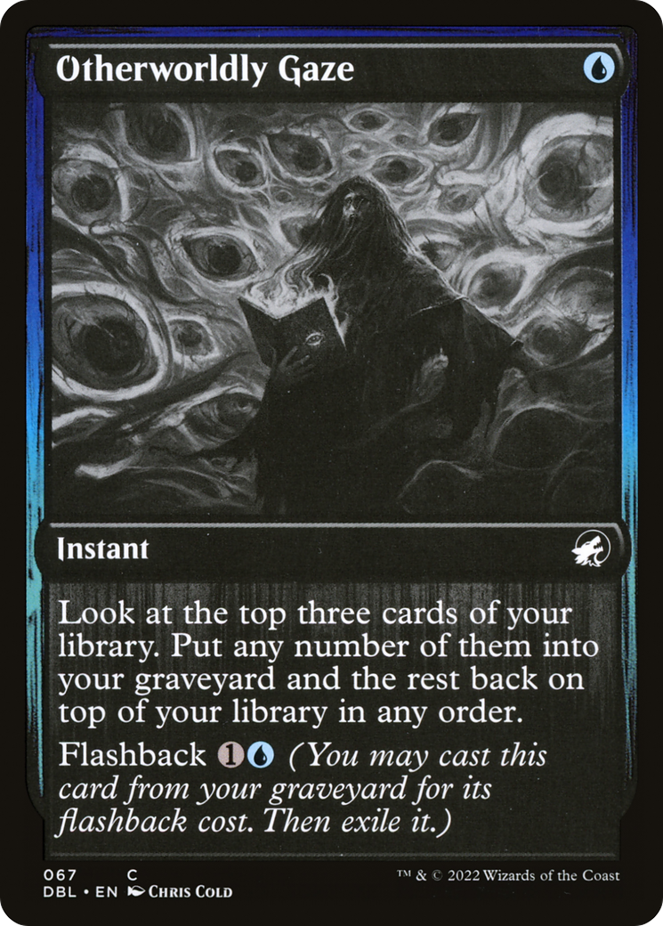 Otherworldly Gaze (DBL-067) - Innistrad: Double Feature - Premium MTG Single from Wizards of the Coast - Just $1.50! Shop now at Game Crave Tournament Store