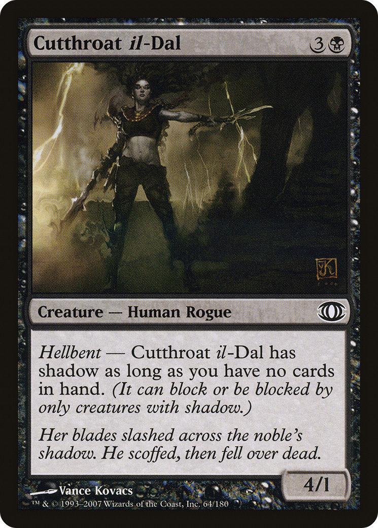 Cutthroat il-Dal (FUT-064) - Future Sight - Premium MTG Single from Wizards of the Coast - Just $0.08! Shop now at Game Crave Tournament Store