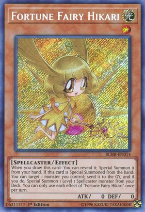 Fortune Fairy Hikari (BLHR-EN014) - Battles of Legend: Hero's Revenge 1st Edition - Premium Yugioh Single from Konami - Just $0.27! Shop now at Game Crave Tournament Store