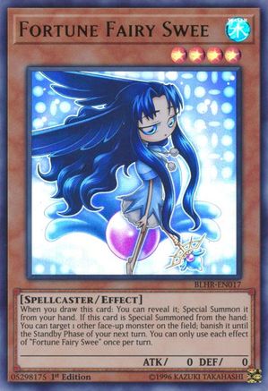 Fortune Fairy Swee (BLHR-EN017) - Battles of Legend: Hero's Revenge 1st Edition - Premium Yugioh Single from Konami - Just $0.25! Shop now at Game Crave Tournament Store