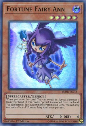 Fortune Fairy Ann (BLHR-EN018) - Battles of Legend: Hero's Revenge 1st Edition - Premium Yugioh Single from Konami - Just $0.25! Shop now at Game Crave Tournament Store