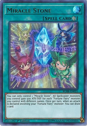 Miracle Stone (BLHR-EN021) - Battles of Legend: Hero's Revenge 1st Edition - Premium Yugioh Single from Konami - Just $0.25! Shop now at Game Crave Tournament Store