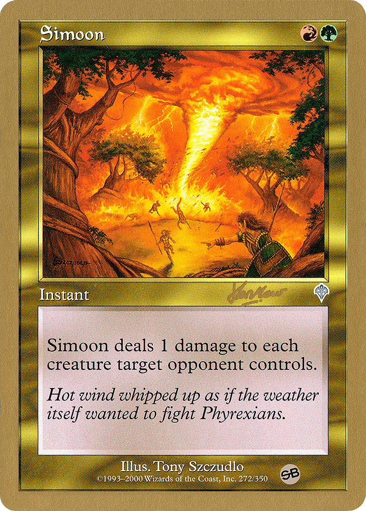 Simoon (WC02-SHH272SB) - World Championship Decks 2002 - Premium MTG Single from Wizards of the Coast - Just $0.08! Shop now at Game Crave Tournament Store