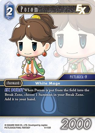 Porom EX (OPUS IX) - Premium Final Fantasy Single from Opus IX - Just $0.25! Shop now at Game Crave Tournament Store