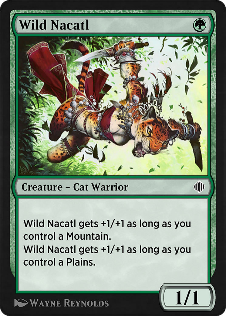 Wild Nacatl (HA7-013) - Historic Anthology 7 - Premium MTG Single from Wizards of the Coast - Just $0! Shop now at Game Crave Tournament Store