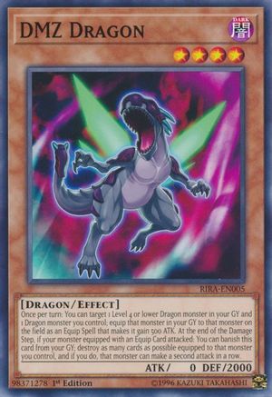 DMZ Dragon (RIRA-EN005) - Rising Rampage Unlimited - Premium Yugioh Single from Konami - Just $0.25! Shop now at Game Crave Tournament Store