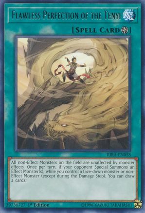 Flawless Perfection of the Tenyi (RIRA-EN058) - Rising Rampage Unlimited - Premium Yugioh Single from Konami - Just $0.35! Shop now at Game Crave Tournament Store