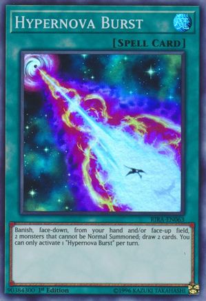 Hypernova Burst (RIRA-EN063) - Rising Rampage Unlimited - Premium Yugioh Single from Konami - Just $0.25! Shop now at Game Crave Tournament Store