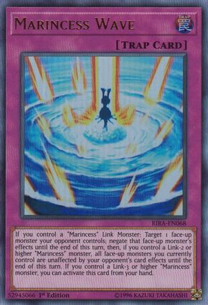 Marincess Wave (RIRA-EN068) - Rising Rampage 1st Edition - Premium Yugioh Single from Konami - Just $0.81! Shop now at Game Crave Tournament Store