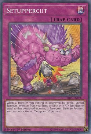 Setuppercut (RIRA-EN078) - Rising Rampage Unlimited - Premium Yugioh Single from Konami - Just $0.25! Shop now at Game Crave Tournament Store