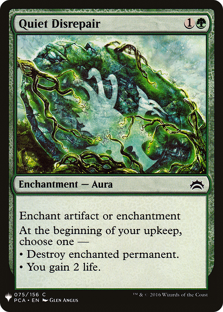 Quiet Disrepair (MB1-1301) - Mystery Booster - Premium MTG Single from Wizards of the Coast - Just $0.08! Shop now at Game Crave Tournament Store