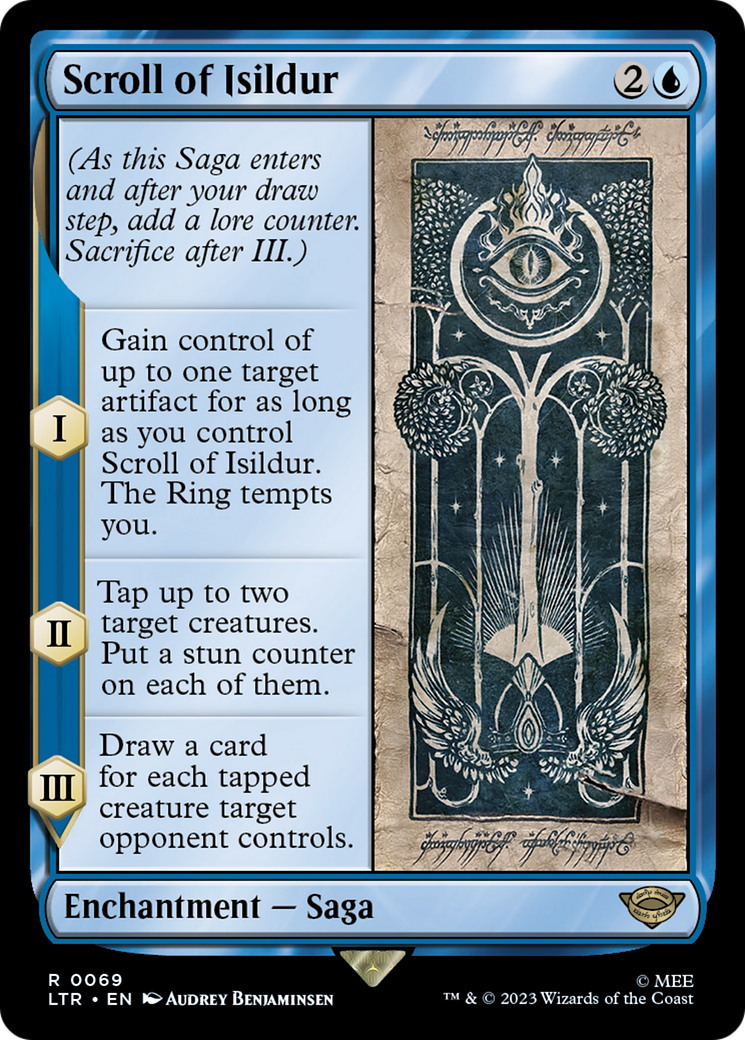 Scroll of Isildur (LTR-069) - The Lord of the Rings: Tales of Middle-earth Foil - Premium MTG Single from Wizards of the Coast - Just $0.10! Shop now at Game Crave Tournament Store