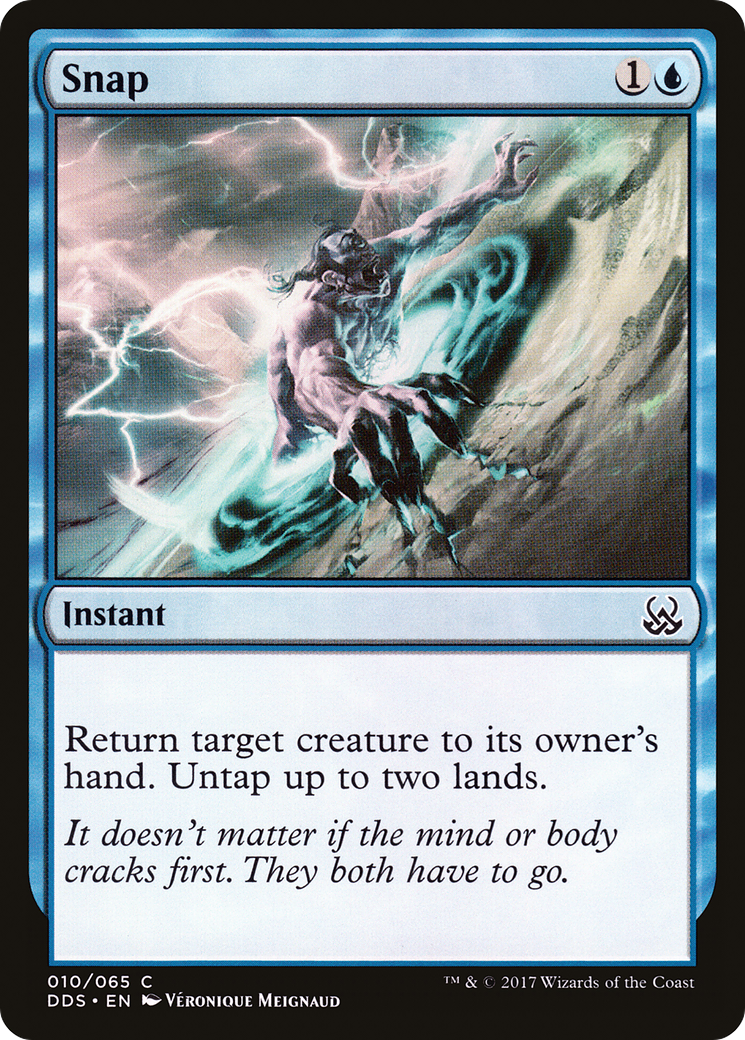 Snap (DDS-010) - Duel Decks: Mind vs. Might - Premium MTG Single from Wizards of the Coast - Just $0.51! Shop now at Game Crave Tournament Store