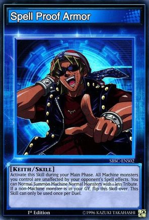 Spell Proof Armor (SBSC-ENS02) - Speed Duel: Scars of Battle 1st Edition - Premium Yugioh Single from Konami - Just $0.29! Shop now at Game Crave Tournament Store