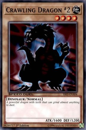 Crawling Dragon #2 (SS03-ENA04) - Speed Duel Decks: Ultimate Predators 1st Edition - Premium Yugioh Single from Konami - Just $0.24! Shop now at Game Crave Tournament Store