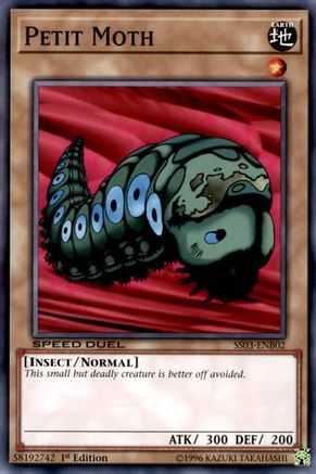 Petit Moth (SS03-ENB02) - Speed Duel Decks: Ultimate Predators 1st Edition - Premium Yugioh Single from Konami - Just $0.25! Shop now at Game Crave Tournament Store