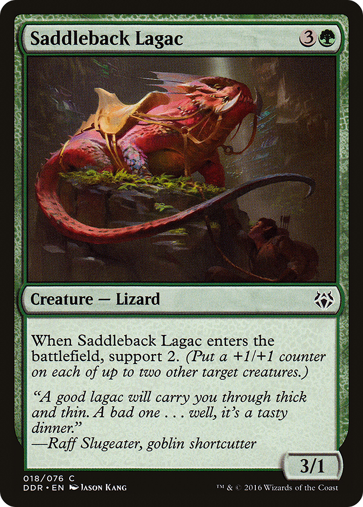 Saddleback Lagac (DDR-018) - Duel Decks: Nissa vs. Ob Nixilis - Premium MTG Single from Wizards of the Coast - Just $0.08! Shop now at Game Crave Tournament Store