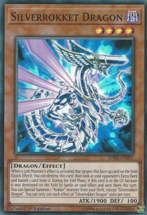 Silverrokket Dragon (SDRR-EN001) - Structure Deck: Rokket Revolt 1st Edition - Premium Yugioh Single from Konami - Just $0.08! Shop now at Game Crave Tournament Store